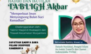 Tabligh Akbar Wuryantoro sambut Ramadhan