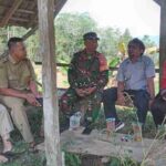 Komsos Babinsa Desa Sendang dengan Gapoktan