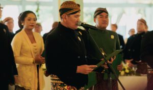 Bupati Wonogiri terima kekancingan Mangkunegaran