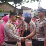 Upacara kenaikan pangkat Polres Wonogiri 1 Januari 2026