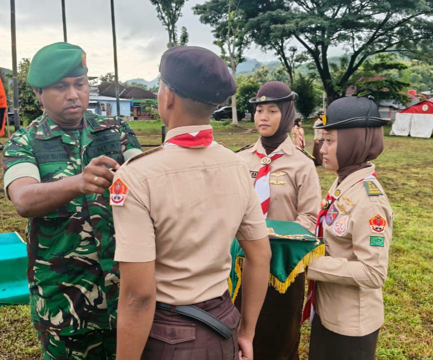 Dandim Wonogiri lantik pramuka Saka Wira Kartika