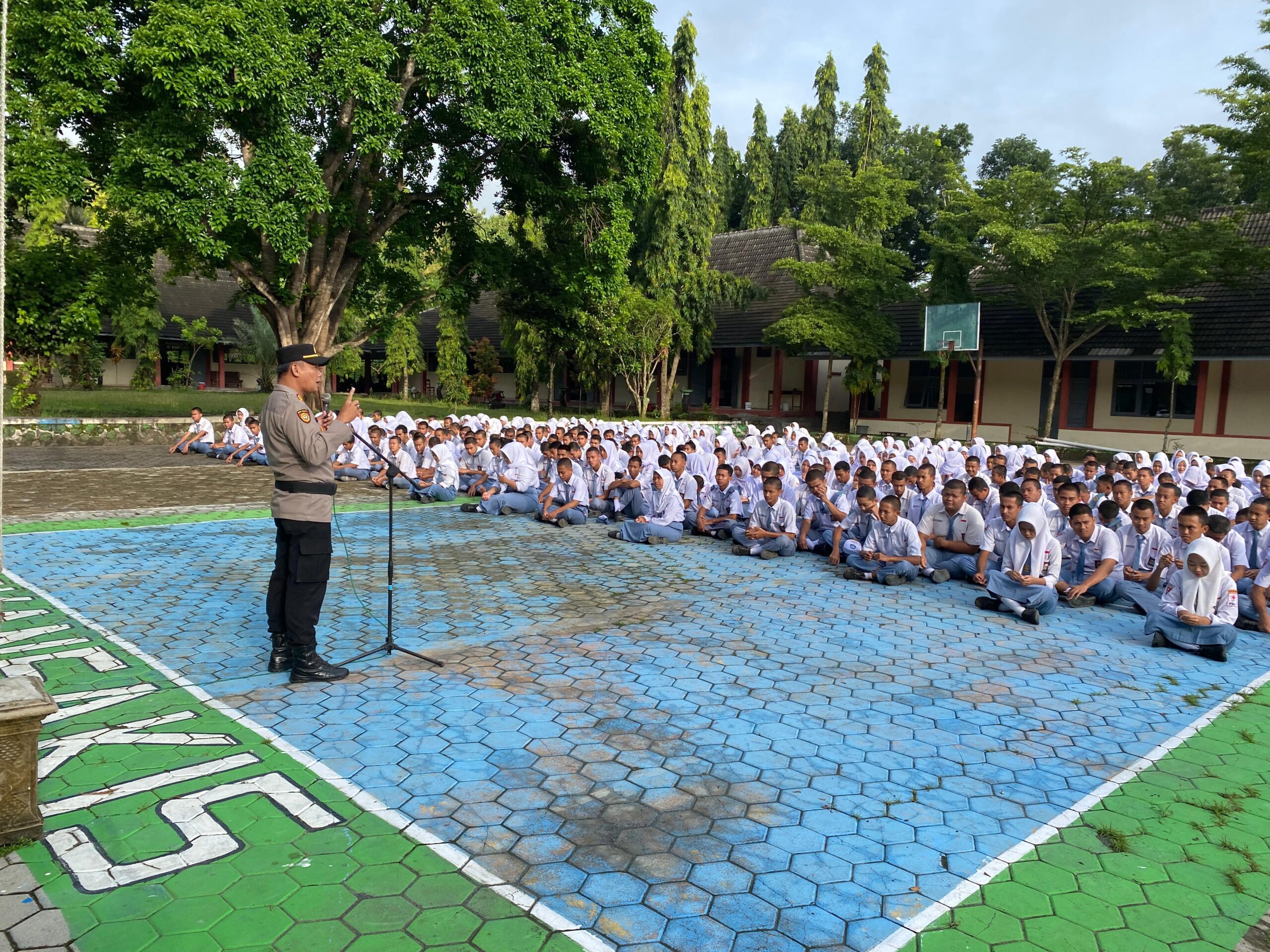 AKP Budiyanto pimpin Police Go To School di SMKN 1 Kismantoro