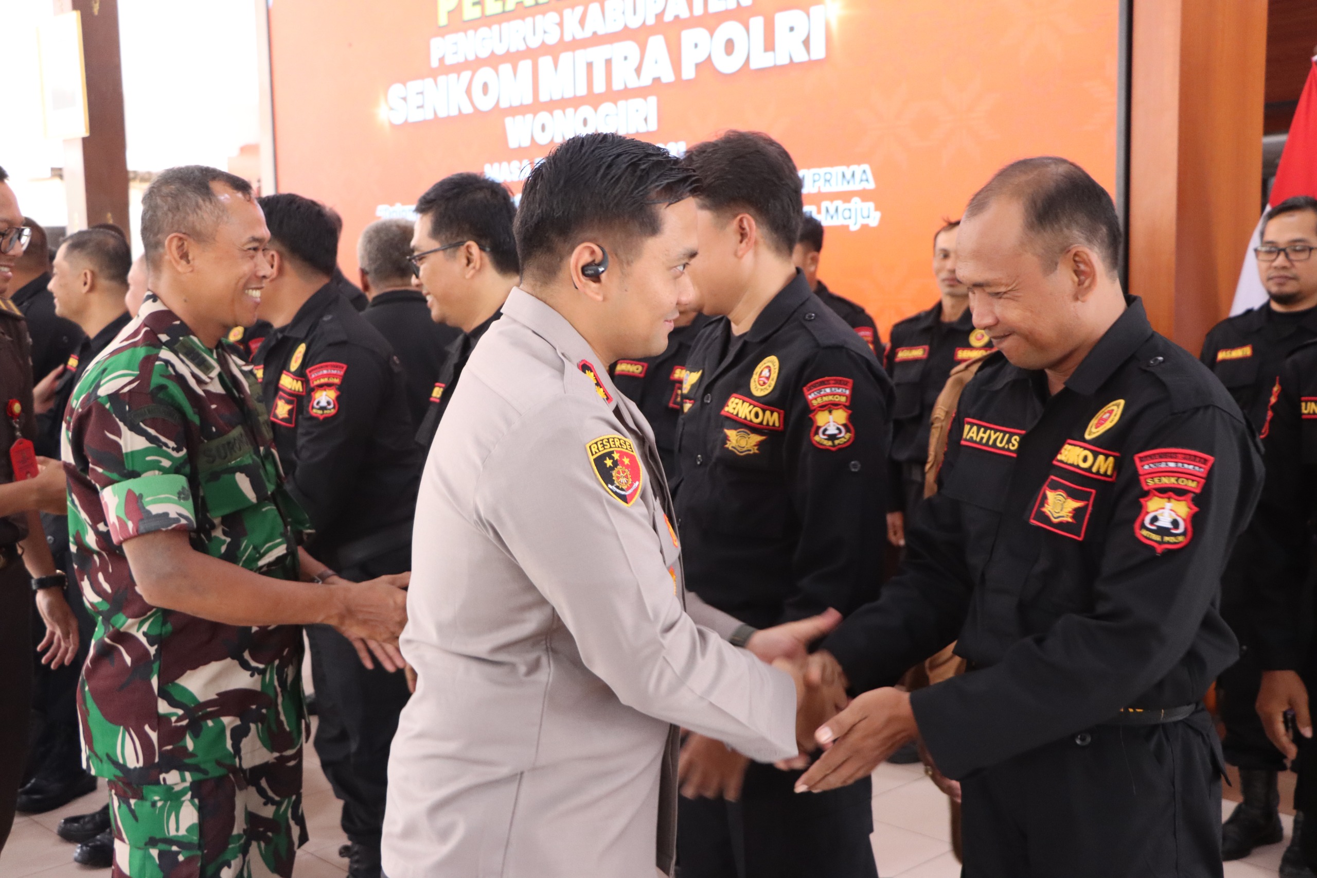 Pelantikan Senkom Mitra Polri Wonogiri