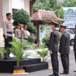Wonogiri Kompol Parwanto memimpin upacara