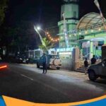 Personel Polres Wonogiri Amankan Salat Tarawih
