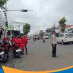 Pengamanan Latgab Pagar Nusa oleh Polsek Purwantoro