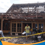 Lokasi ledakan petasan Jawa Tengah di Grobogan rusak akibat bahan peledak