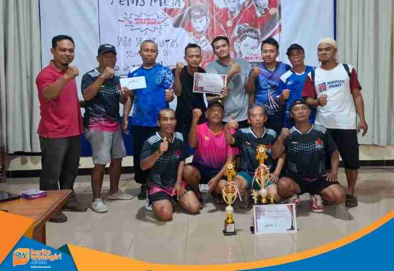 PTM Waton Baturetno juara Turnamen Tenis Meja Giritontro