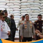 Gudang Bulog Wonogiri saat sidak bapokting jelang Ramadhan