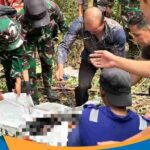 Tim TNI evakuasi kecelakaan pesawat PT Pelita Air di Nunukan
