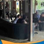 Petugas merespons laporan Call Center 110 Polres Wonogiri di Ngadirojo