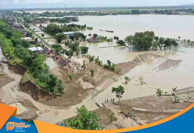 Banjir Grobogan rendam 1.842 hektare sawah di Kabupaten Grobogan