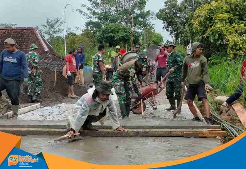 Prajurit TNI Kodim Wonogiri