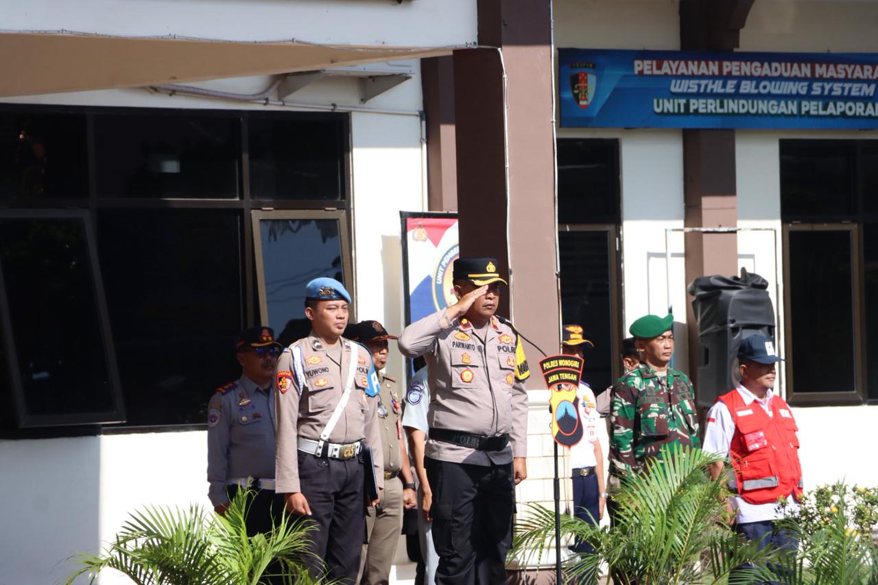 Wakapolres Wonogiri pimpin apel