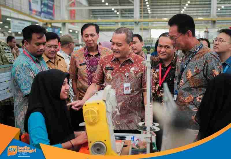 Gubernur Jateng Ahmad Luthfi sidak THR Lebaran 2026 Jawa Tengah di PT SCI Salatiga