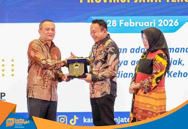 Pelepasan Kepala Kanwil ATR/BPN Jawa Tengah Lampri