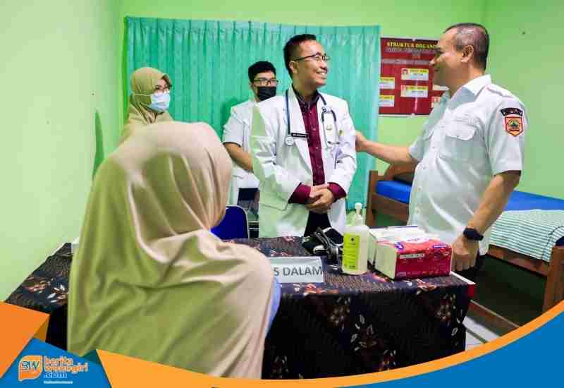 Ahmad Luthfi meninjau Speling dan Gerakan Pangan Murah Sragen