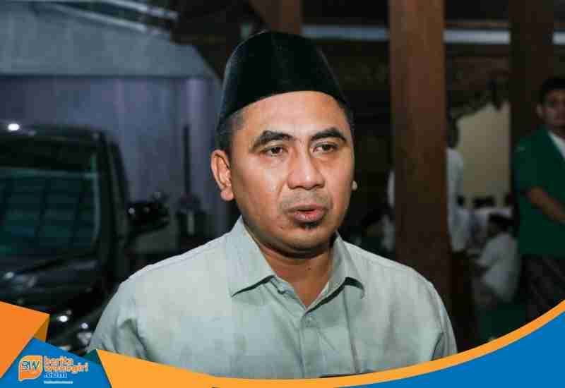 Taj Yasin Maimoen dalam peluncuran Program AGUS PBNU