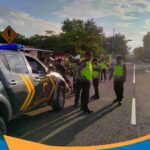Patroli Polres Wonogiri bubarkan balap liar di JLS Pracimantoro saat ngabuburit Ramadan 2026