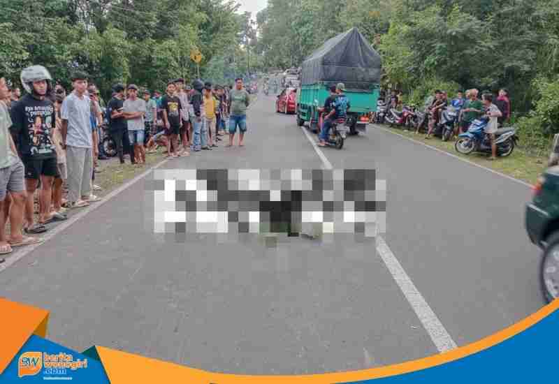 BWC__03.9 Lokasi kecelakaan lalu lintas Wonogiri perbatasan Jatisrono Slogohimo jalan raya Wonogiri Ponorogo