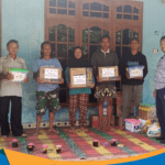 Tim Alpa Media salurkan bantuan banjir Wonogiri di Pracimantoro.