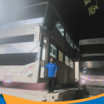 Penampakan depan Rumah Bus Wonogiri mirip Agra Mas.