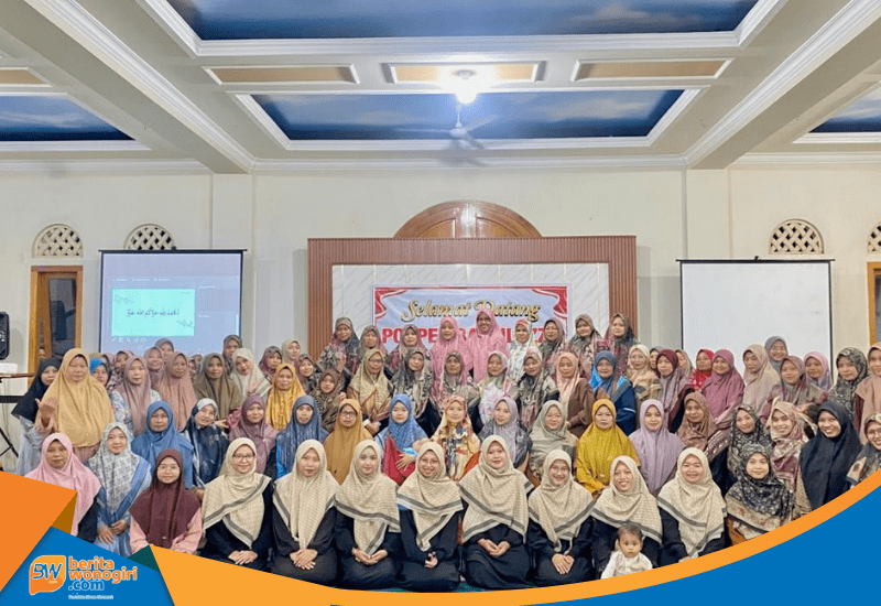 Peserta kajian keputrian