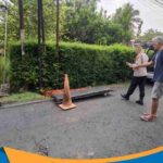 Lokasi kecelakaan kerja di Wonogiri tiang listrik Masjid Qulillhaq