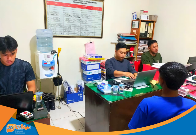 Kantor Sat Resnarkoba Polres Wonogiri.