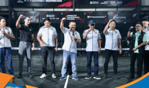 Gubernur Jateng Ahmad Luthfi menutup Sirnas Padel Semarang.