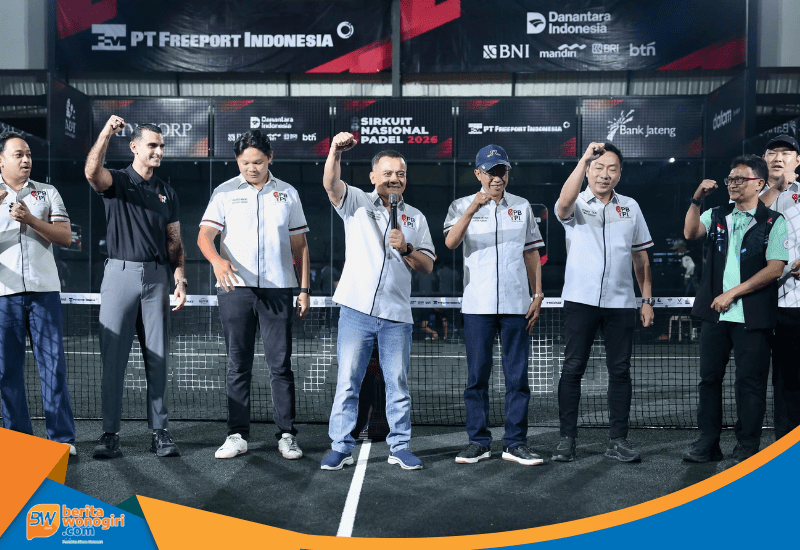 Gubernur Jateng Ahmad Luthfi menutup Sirnas Padel Semarang.