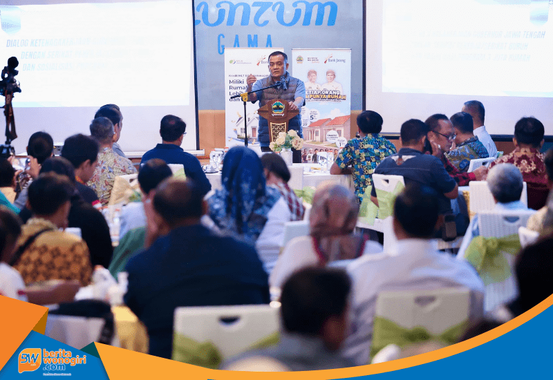 Suasana dialog serikat pekerja Jawa Tengah di Truntum Gama.