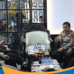 Suasana rapat di ruang Mapolres