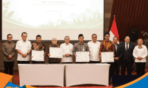Wagub Gus Yasin tandatangani MoU Sampah Jadi Listrik dengan Danantara di Jakarta