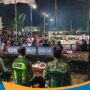 Personel Polsek Purwantoro kawal turnamen voli