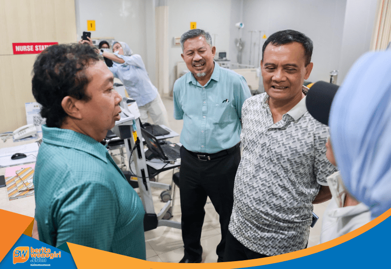 Gubernur Jateng Ahmad Luthfi meninjau fasilitas RSUD Margono Soekarjo Purwokerto