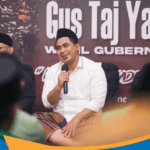 Wakil Gubernur Jateng Taj Yasin Maimoen menyambut Ketum GP Ansor Addin Jauharuddin