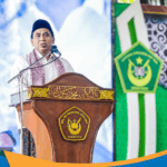 Wagub Jateng Taj Yasin Maimoen memberikan sambutan di Kudus