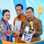 Suasana kemeriahan ruang aula Yogyakarta Marriott Hotel saat acara Malam Apresiasi Pemerintah Daerah Berprestasi.
