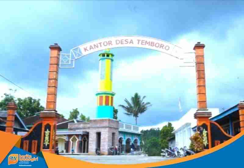 Kantor Balai Desa Temboro Kecamatan Karangtengah Wonogiri