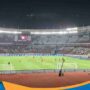 Suasana Stadion Utama Gelora Bung Karno Jakarta jelang laga FIFA Match Day.