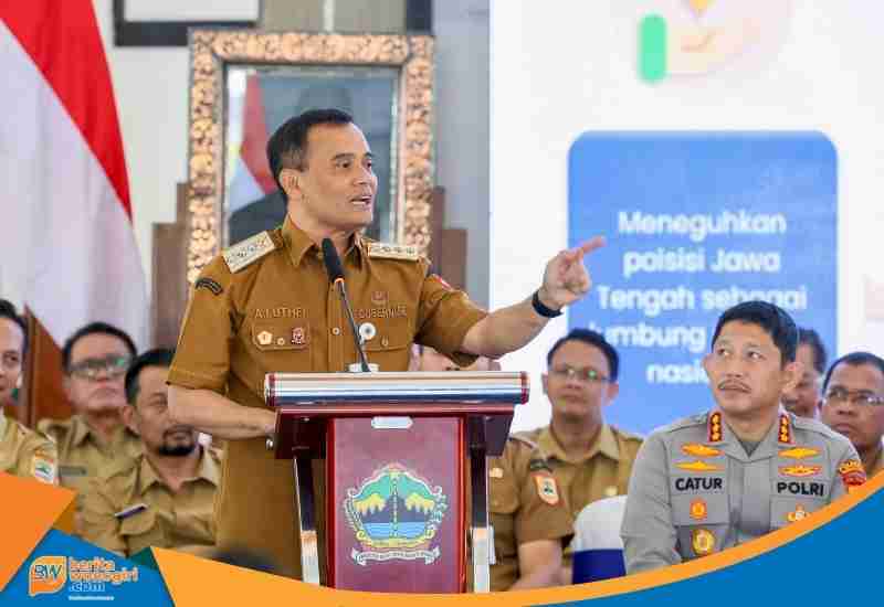 Gubernur Ahmad Luthfi memimpin Rembug Pembangunan Jateng 2026 di Boyolali