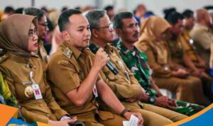 Suasana Rembug Pembangunan Jateng Wilayah Solo Raya di Pendopo Boyolali